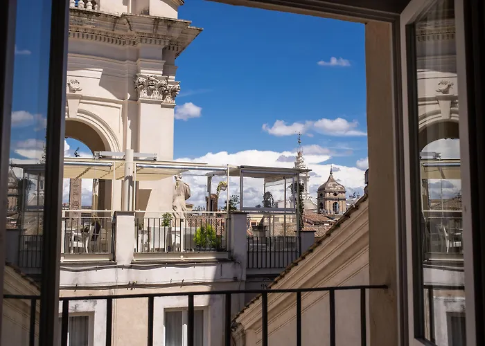 בית הארחה Eitch Borromini Palazzo Pamphilj רומא